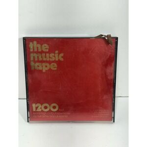 The Music Tape‎ by Capitol 7 Inch 1200 Feet. Blank Tape.